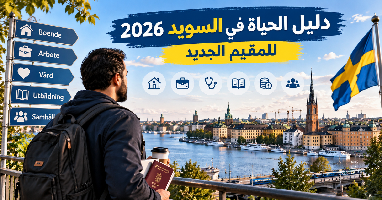 دليل الحياة في السويد 2026: أهم الخطوات للمقيم الجديد
